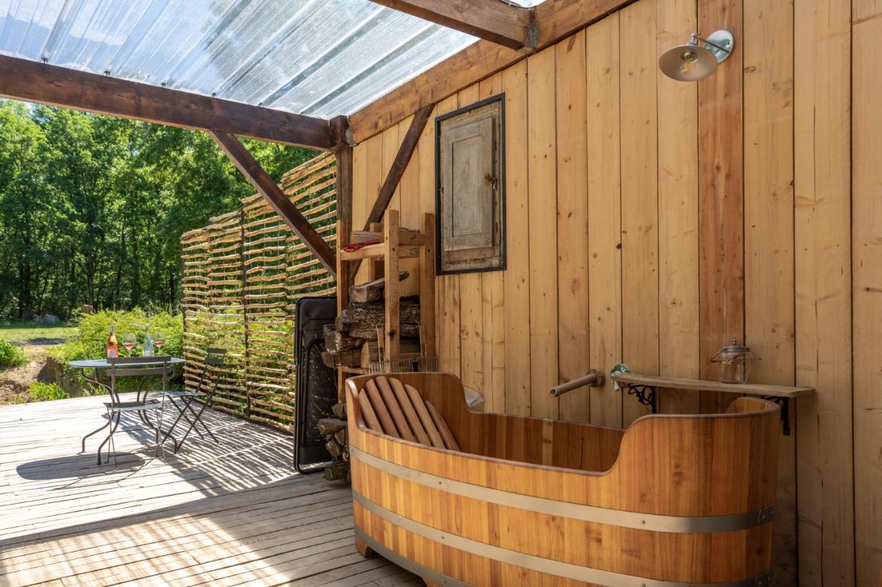 ז'ואה-לה-טור Manoir De La Mazeraie Lodge De Luxe Loire Valley מראה חיצוני תמונה